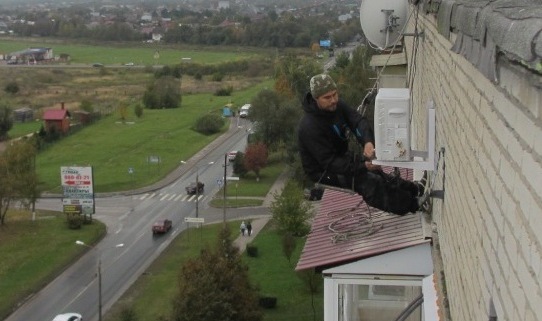 монтаж кондиционера